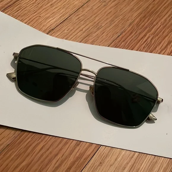 DIOR Stellaire 62mm Oversize Aviator Sunglasses